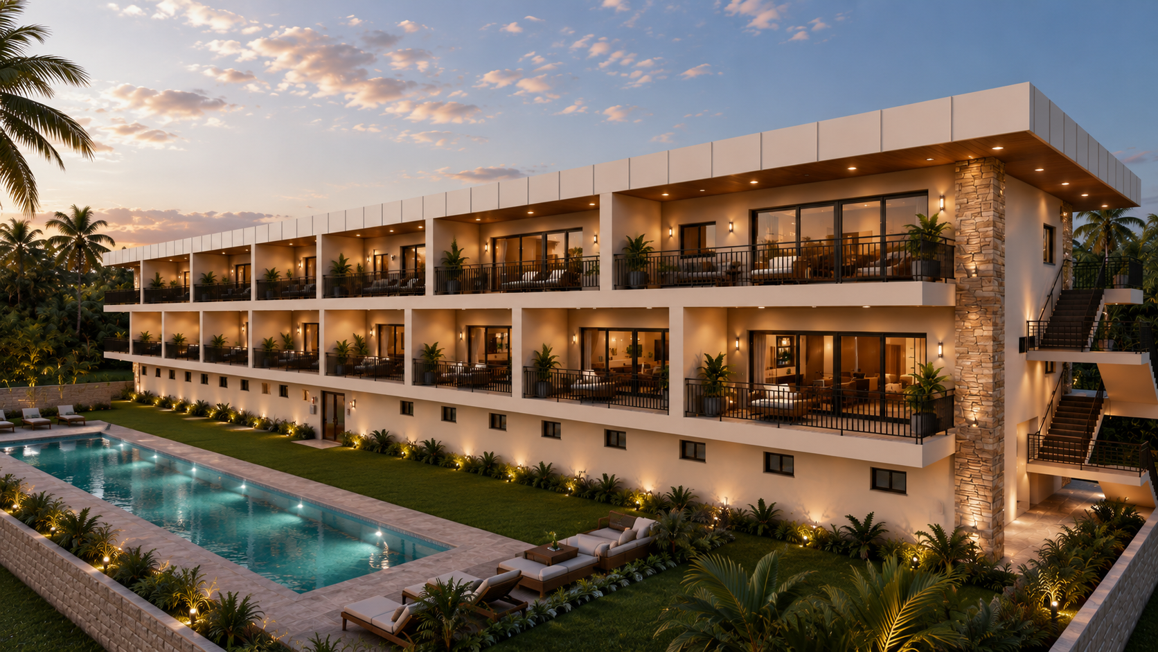 Zwembad Residence Morgenstond